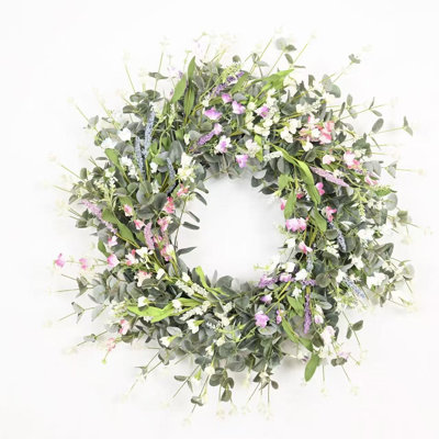 26" Handcrafted Lavender Eucalyptus Wreath