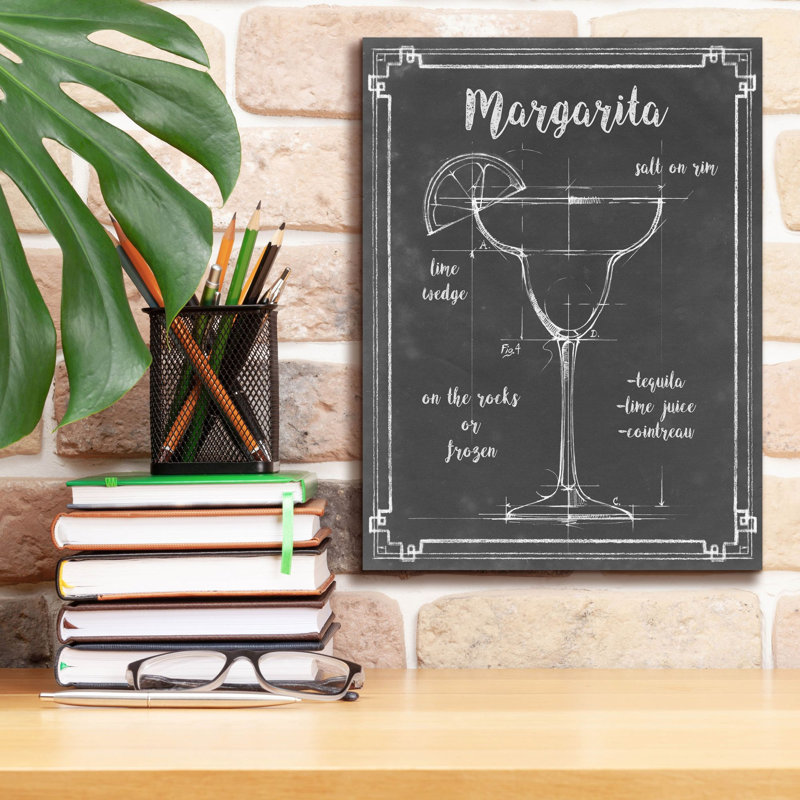  «Mixology 6» par Ethan Harper, art mural sur toile, 12 po x 16 po