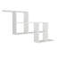 Tablette 7 pièces avec tablettes réglables Bleckley-479522786