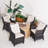 Arrika 4-Person Patio Conversation Set With Cushions
