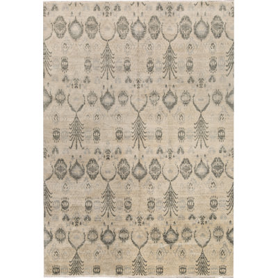Tapis multicolore de haute qualité noué à la main