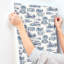 Modern Vista Toile Wallpaper Roll-1722039282