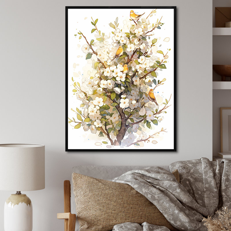 «A Gardens Flower Grace VI», reproduction sur toile, Silver Picture Framed, H 44 po x l 34 po
