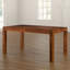 Heritage Sheesham Rectangular Wood Top Dining Table with Wood Base-13638828