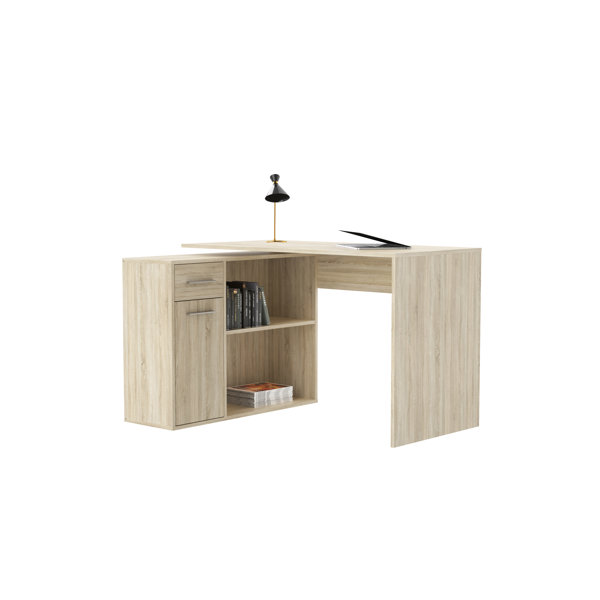 Latitude Run Arnoldo L-Shape Executive Desk & Reviews | Wayfair.co.uk