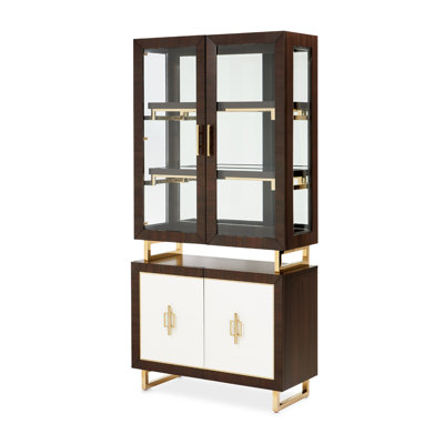 Vitrine Belmont Place - Espresso