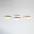 4-Piece Marble and Mango Wood Hexagon Coasters