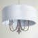 Bhushan 5 - Light Dimmable Drum Chandelier