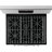 30" 5 cu. ft. Freestanding Gas Range with Convection Oven-53668850