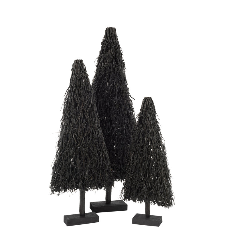Augustus Christmas Figurines & Collectibles, 120cm H x 50cm W x 15cm D, Black