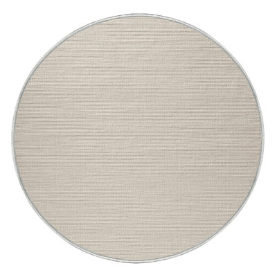 Machine Washable Solid Beige Area Rug