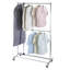 116cm Rolling Clothing Rack