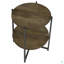 Accent Table With Bottom Shelf