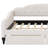 Upholstered Tufted Daybed With Two Drawers