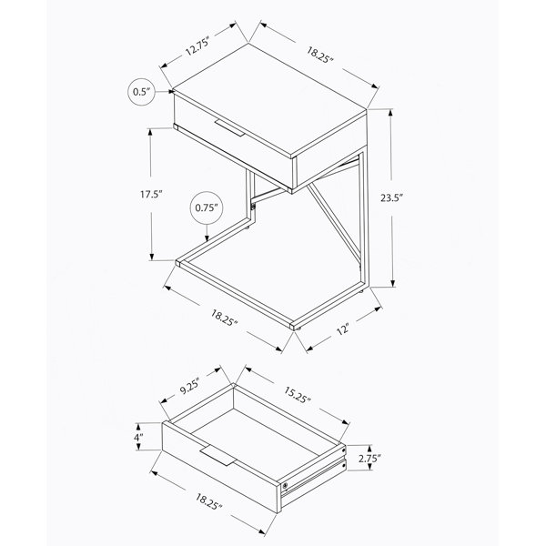 Dimensions du produit