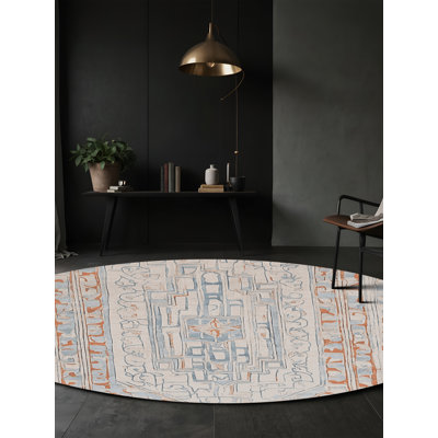 Tapis beige lavable à la machine