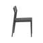Rosier Powder Coated Aluminum Outdoor Stacking Dining Side Chair
