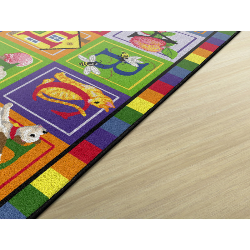 Berman Fabric Playmat, 5" H x 70" W x 100" D