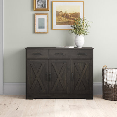 Tahara 42.5" Wide 3 Drawer Sideboard