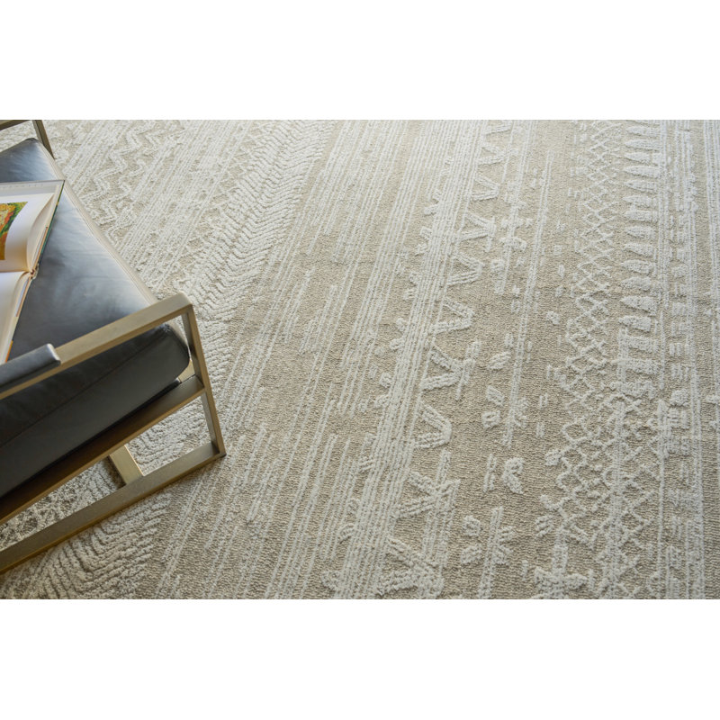 Handmade Wool Moroccan Area Rug, 6'X9'