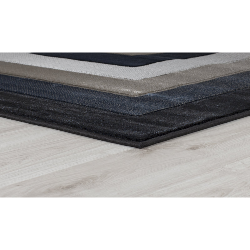 Adonia Geometric Indoor Rug, Round 5'2"