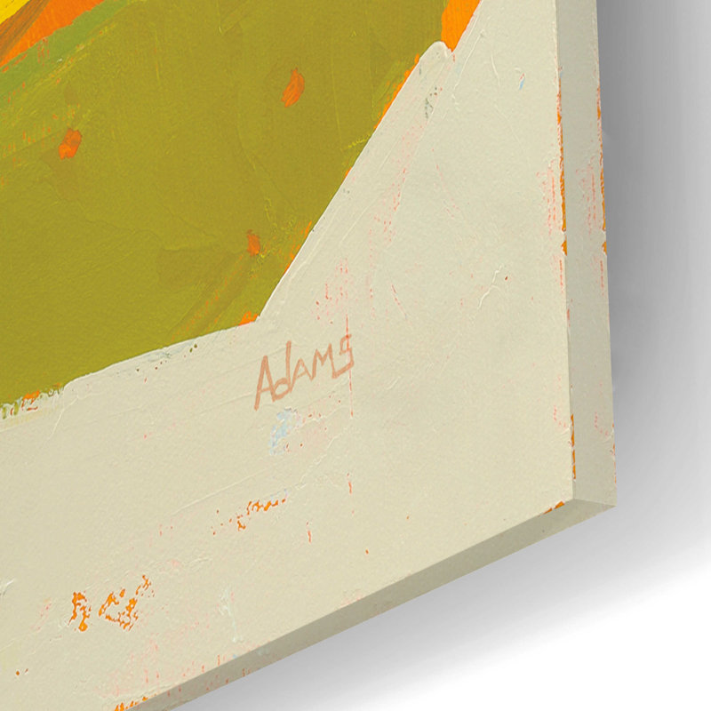 «A Summer's Day» par Phyllis Adams, art mural en verre acrylique, H 12 po x l 12 po x P 0,13 po