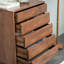 Armoire de rangement simple en bois massif