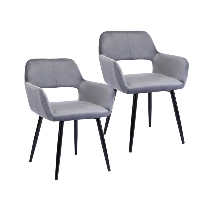 Angeleah Upholstered Dining Chair, Grey