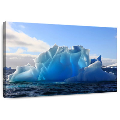 Glacier Alvord artistique en Antarctique