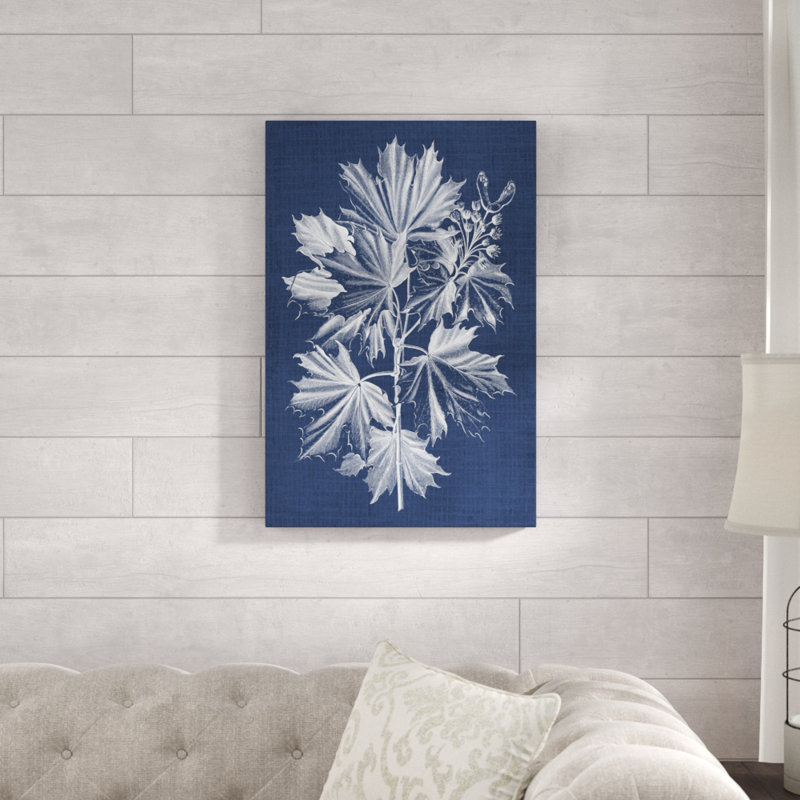 «Foliage Chintz V», peinture sur toile, H 30 po x l 20 po