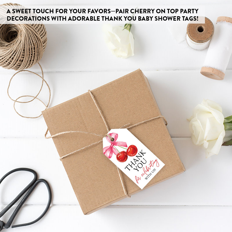 She's The Cherry On Top Baby Shower