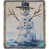 Bonhomme de neige blanc / bleu