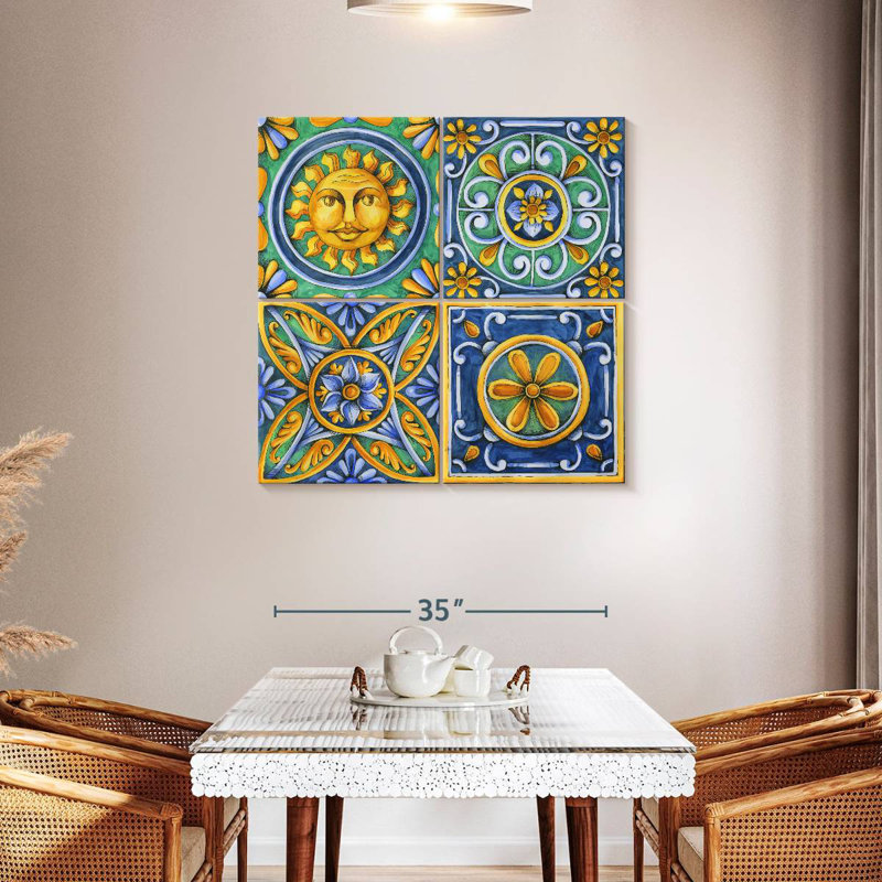 Kerner Flower Pattern Tiles
