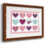 Collection Sweet Valentine A - Art mural mat et encadré sous verre acrylique, grand salon-1303036038-1303036039