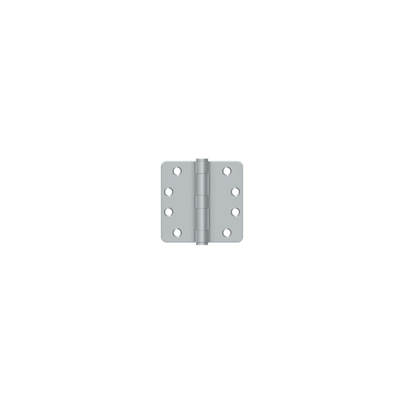 Steel Butt Bearing Hinge, Brushed Chrome