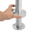 Poteau d'angle, poteau d'angle en acier inoxydable, poteau d'angle pour garde-corps en verre