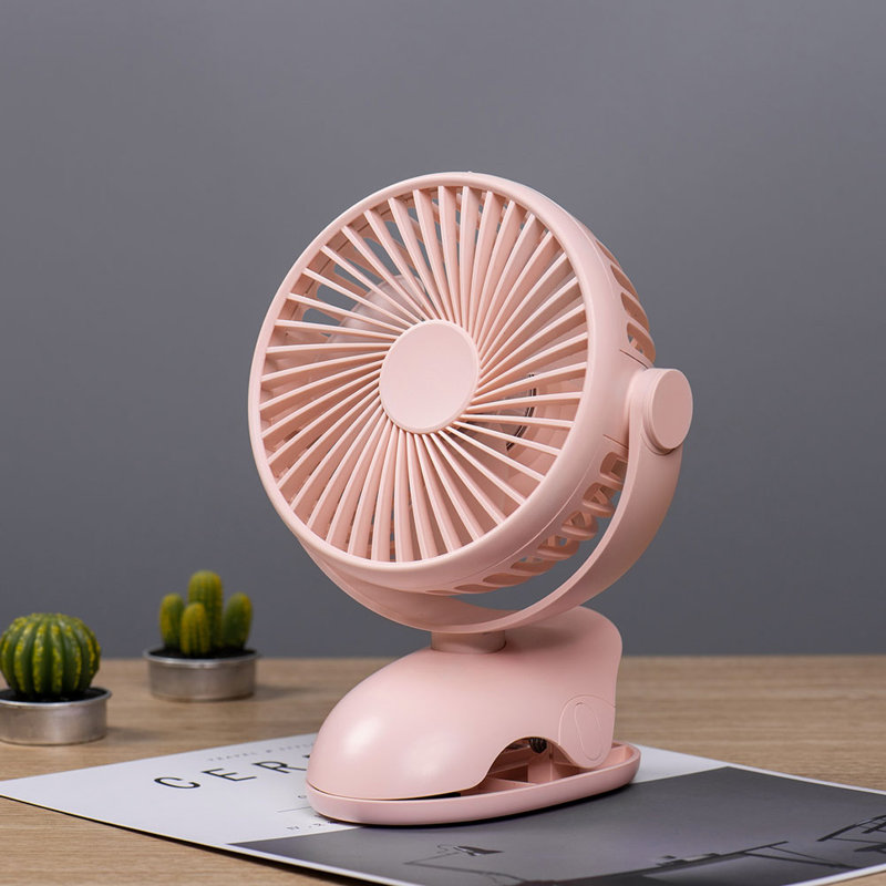 Living And Home 19.5cm Pedestal / Standing Fan Fan, Pink