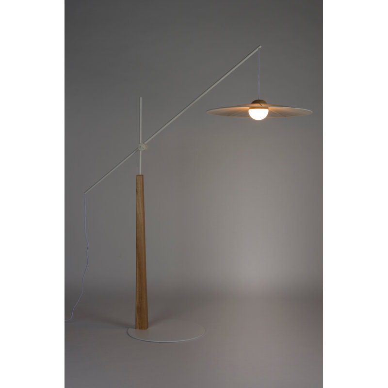 Lampe sur pied Belle, Beige, Beige