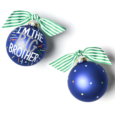 3.94'' Glass People Ball Ornament
