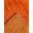Anley Hand Knotted Loom Wool Eco-Friendly Area Rugs - Square, Orange Color, Contemporary Modern Design, High Pile Thick Handmade Anti Skid Area Rugs for Living Room, Bed Room-239344785-254706455