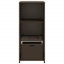 Garden Storage Cabinet 50X55x115 Cm Poly Rattan-547737714