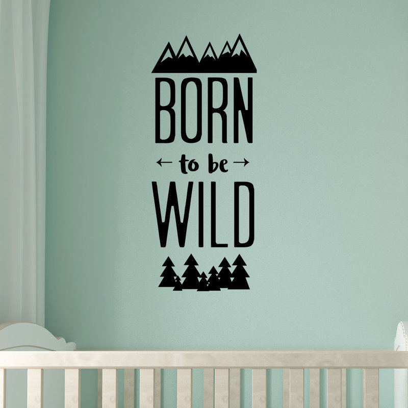 Text & Numbers Wall Decal