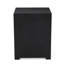Support de réservoir multi-fonctionnel en fer utilisé comme table d'appoint Structure thermolaquée gris foncé sans assemblage l 15,59 po x P 19,91 po