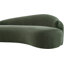 Causeuse en tissu en chenille de 79 po Caspian-562293669