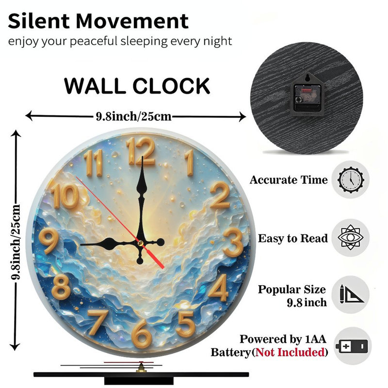 Horloge Golden Number