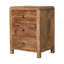 Table de chevet 3 tiroirs Wood