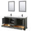 Ensemble de meuble-lavabo double 72 "avec miroir Deborah-51712404-80224869-98282541