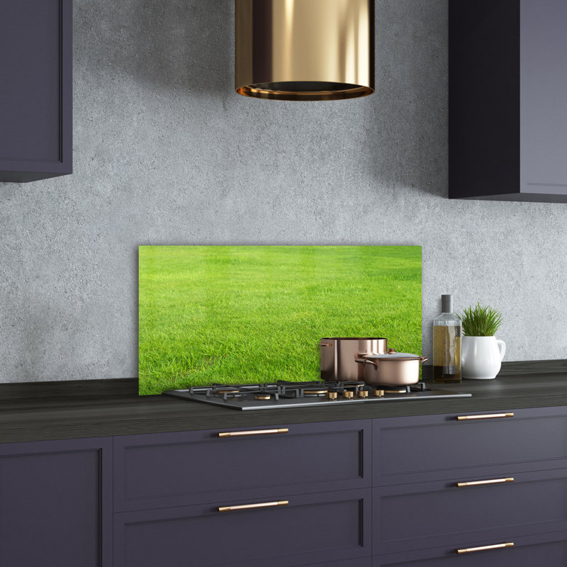 50cm W x 100cm L Glass Peel and Stick Panel