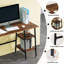 Coyer Home Office Desk, Modern Simple Computer Writing Desk with Storage Shelves, Study Work Office Table for Bedrooms, Small Spaces, Home Offices, Living Room-3380976
