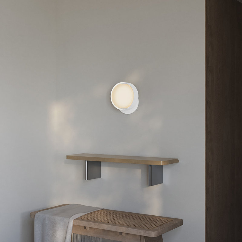 Marea Wall Sconce, Snow